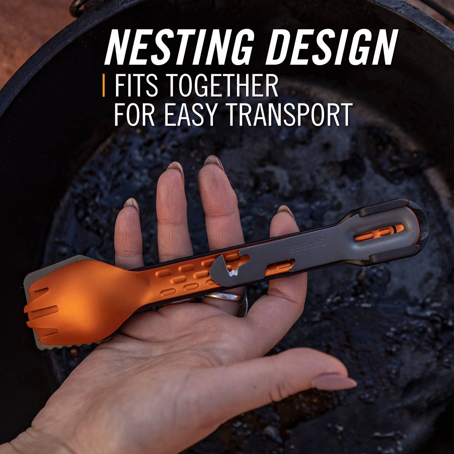 ComplEAT Utensil Set - Burnt Orange - Image 11