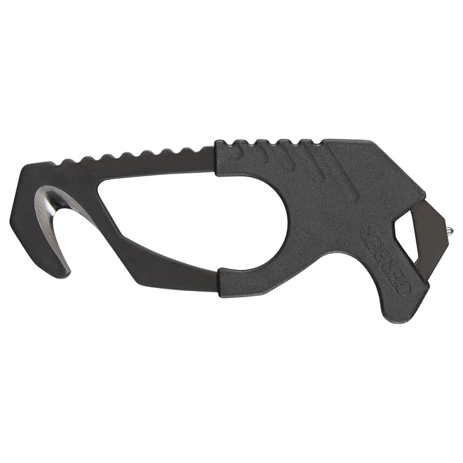 Strap Cutter - Black. Orange Sheath