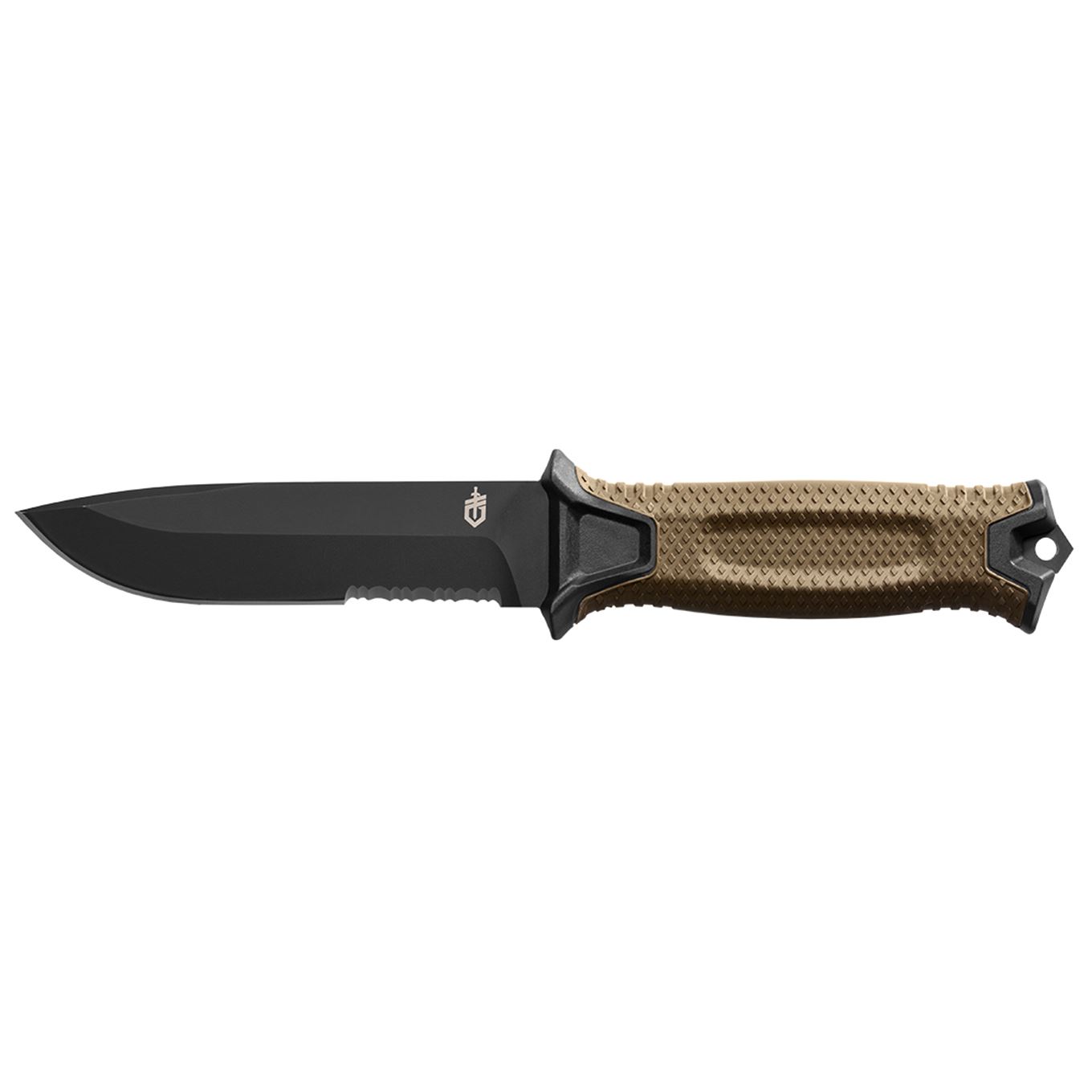 StrongArm - Coyote Brown. Serrated